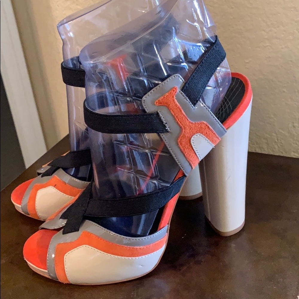 Trouve leather high heels size 8.5